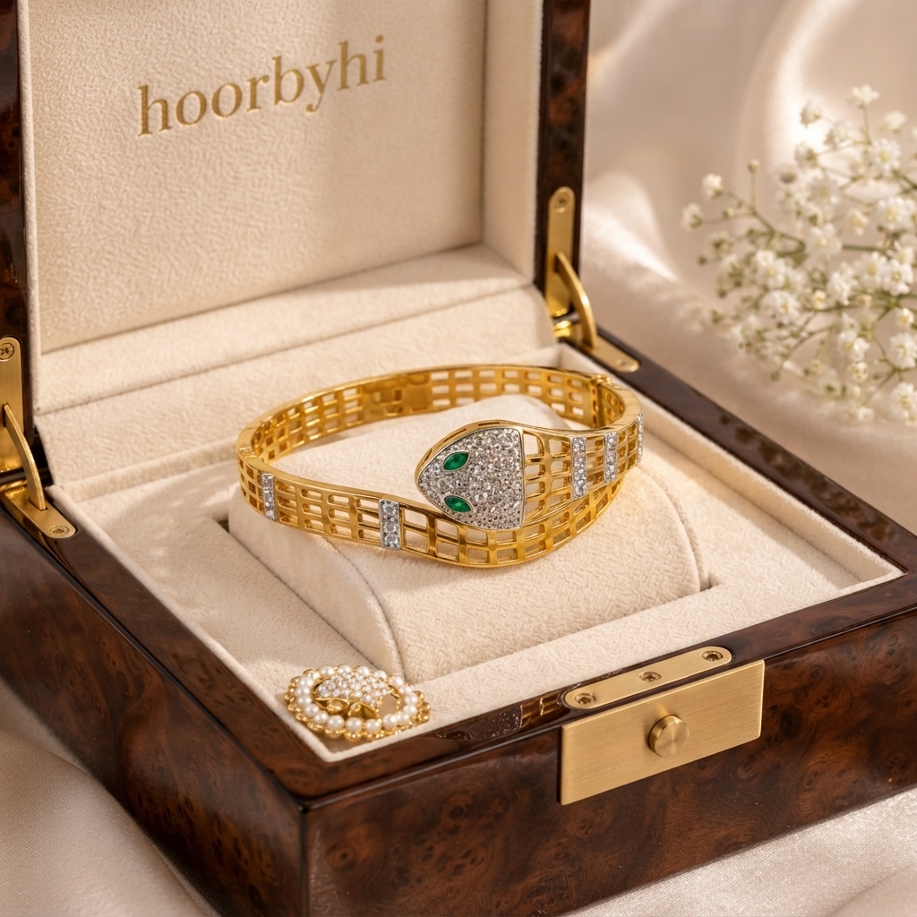 EMERALD LUXE OPENABLE HAND CUFF